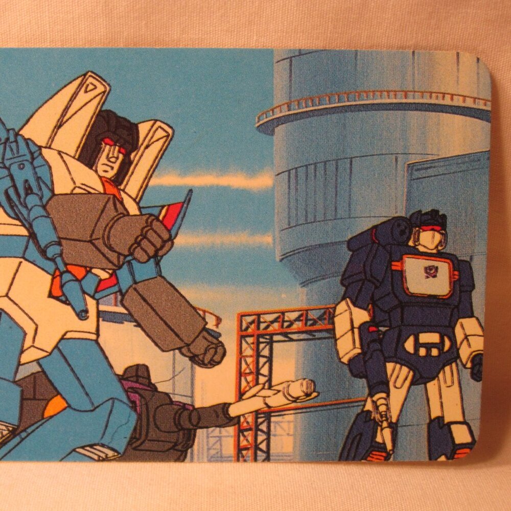 1985 Transformers Action trading card #184: Decepticon Troublemakers - Picture 2 of 2